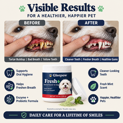 Gleepaw Fresh for Dogs | Oral dietary supplement for dogs