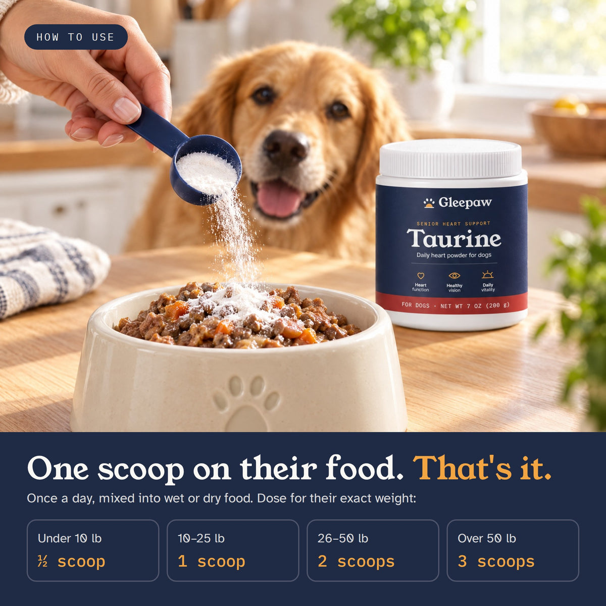 Gleepaw Taurine | More Tomorrow Together
