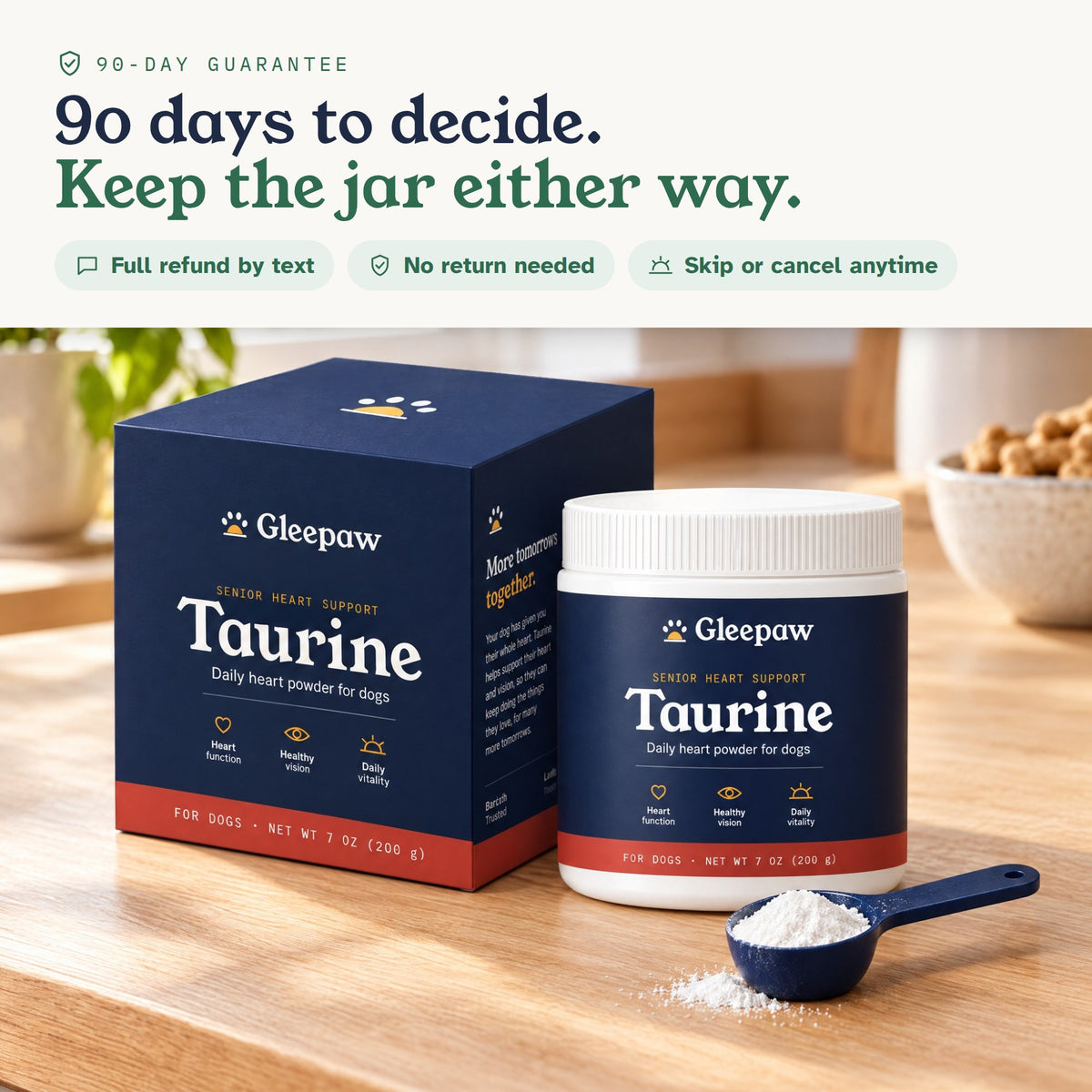 Gleepaw Taurine | More Tomorrow Together