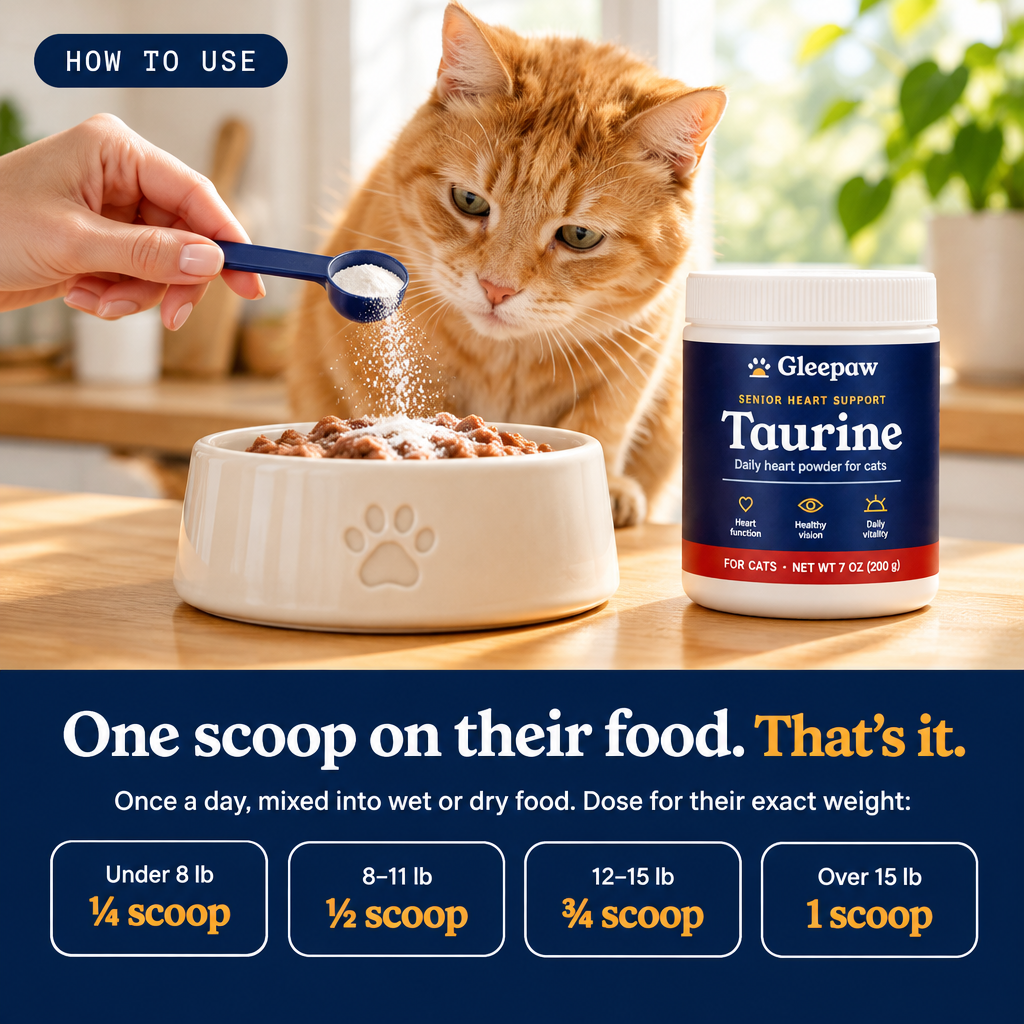 Gleepaw Taurine Cat