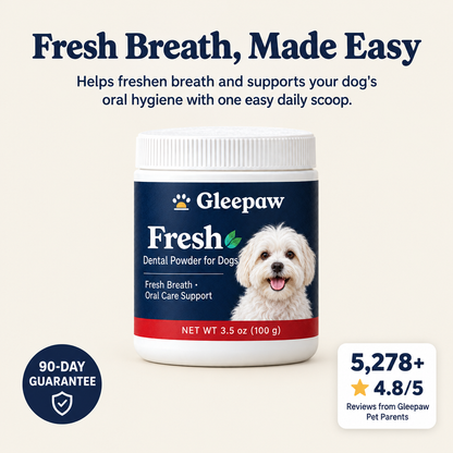 Gleepaw Fresh for Dogs | Oral dietary supplement for dogs